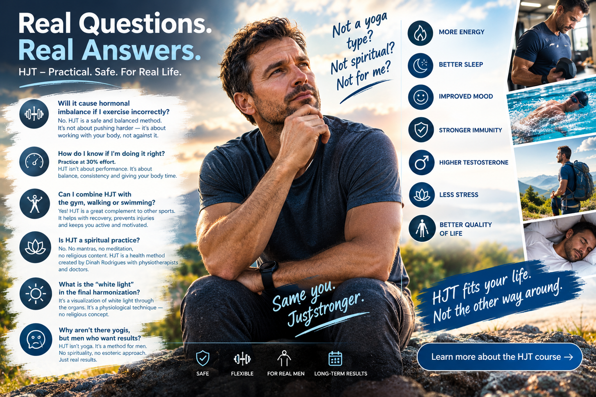 You're the Wim Hof of Hormone Yoga - Most Asked Questions About Hormone Yoga for Men