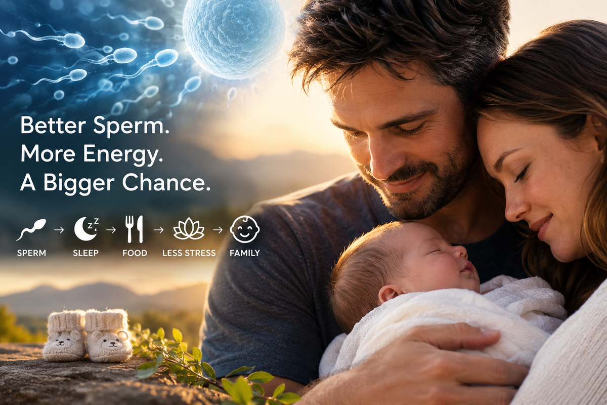 From Zero Sperm to Father: How to Improve Sperm Quality Naturally Before IVF