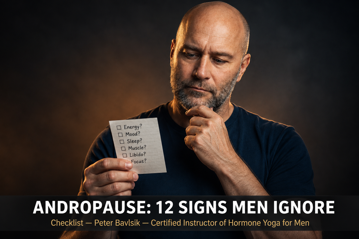 How to Know If You Have Andropause: 12 Signs Men Ignore (Checklist)