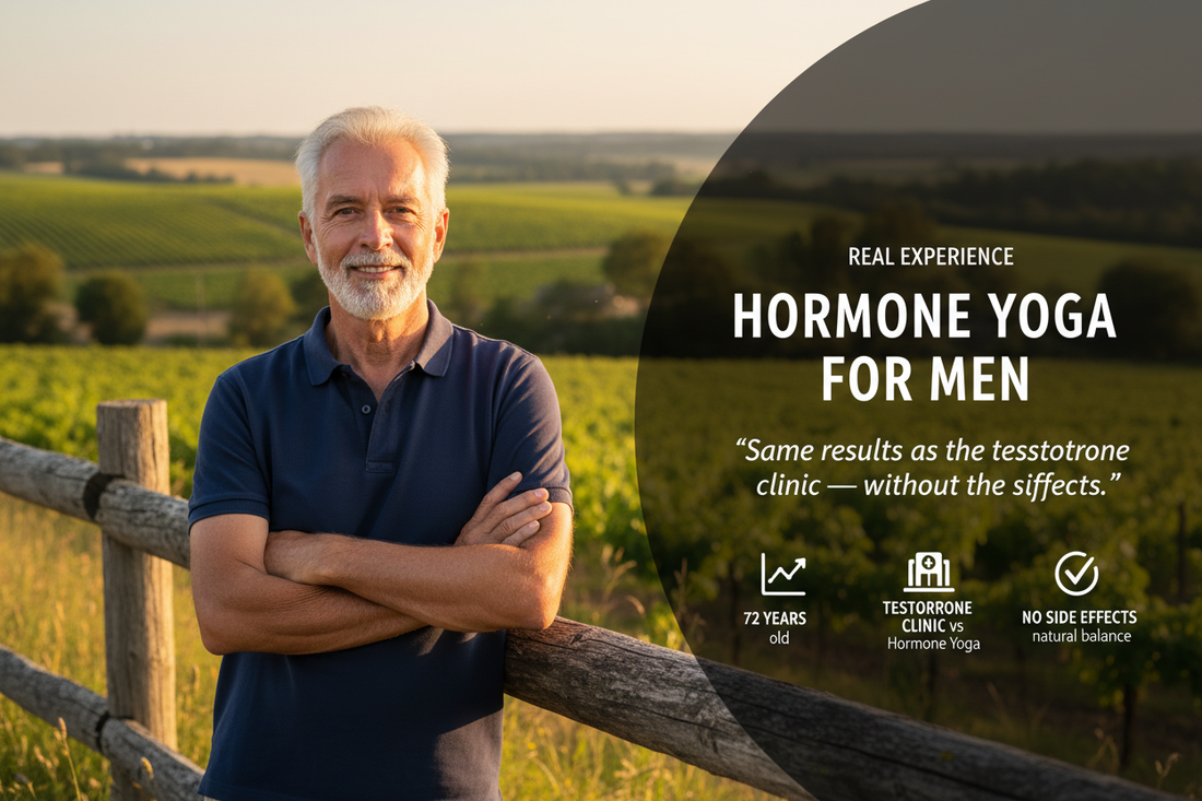 Hormone Yoga for Men: Same Results as the Testosterone Clinic — Without the Side Effects