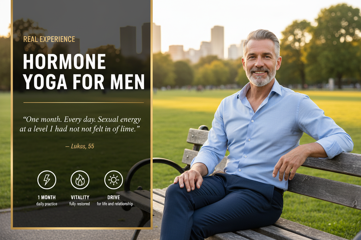 Hormone Yoga for Men: Sexual Energy at a Level I Had Not Felt in a Long Time — Real Experience