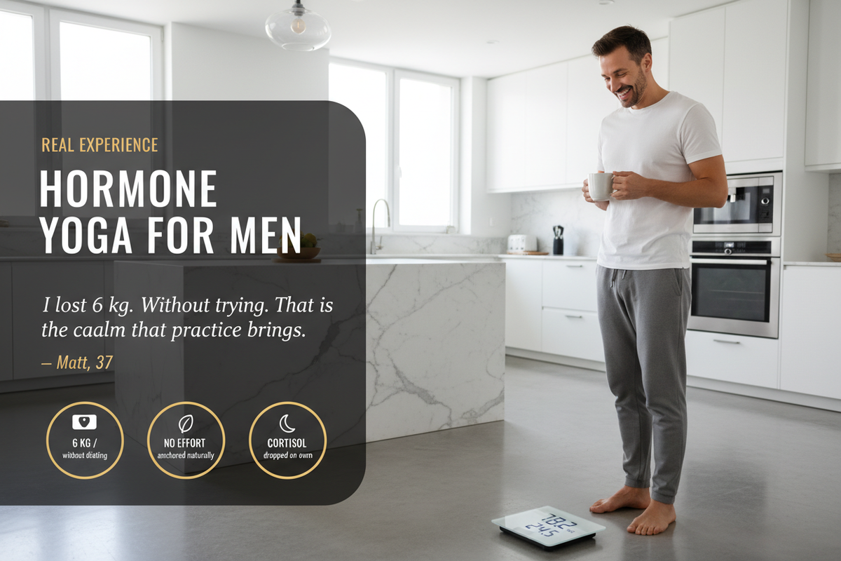 Hormone Yoga for Men: I Lost 6 kg Without Trying — Real Experience