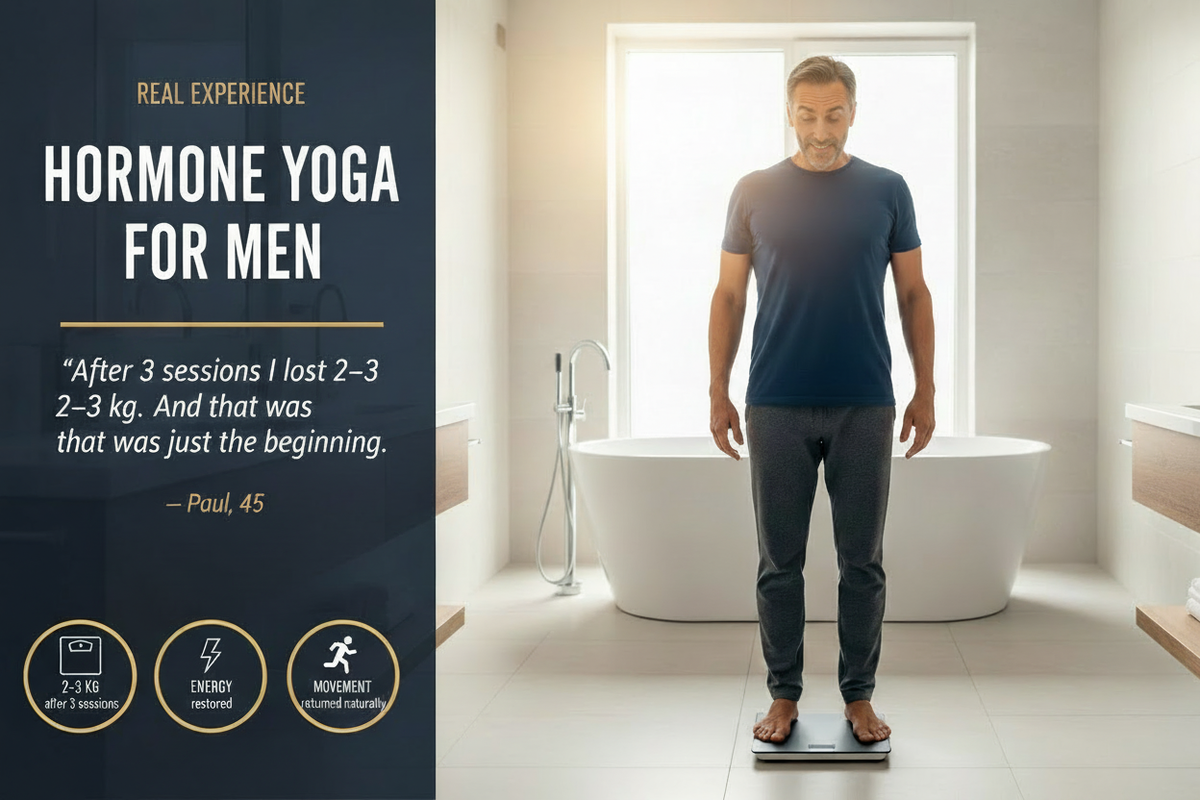Hormone Yoga for Men: I Lost 2–3 kg After Three Sessions — A Sceptic's Real Experience